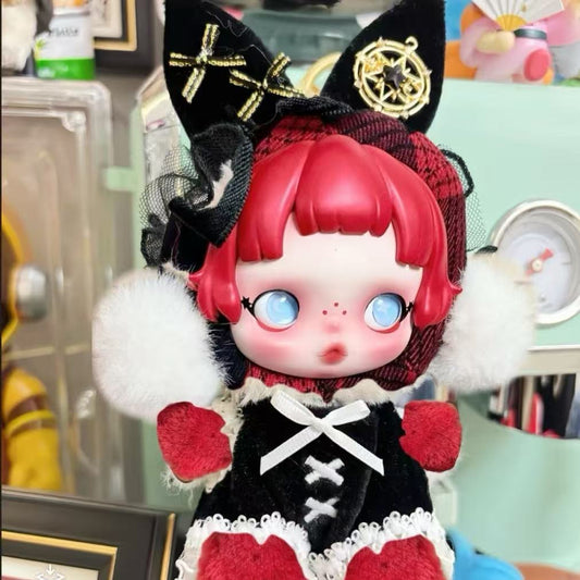 Dark Gothic Outfit with Black Veil SKULLPANDA 1.0