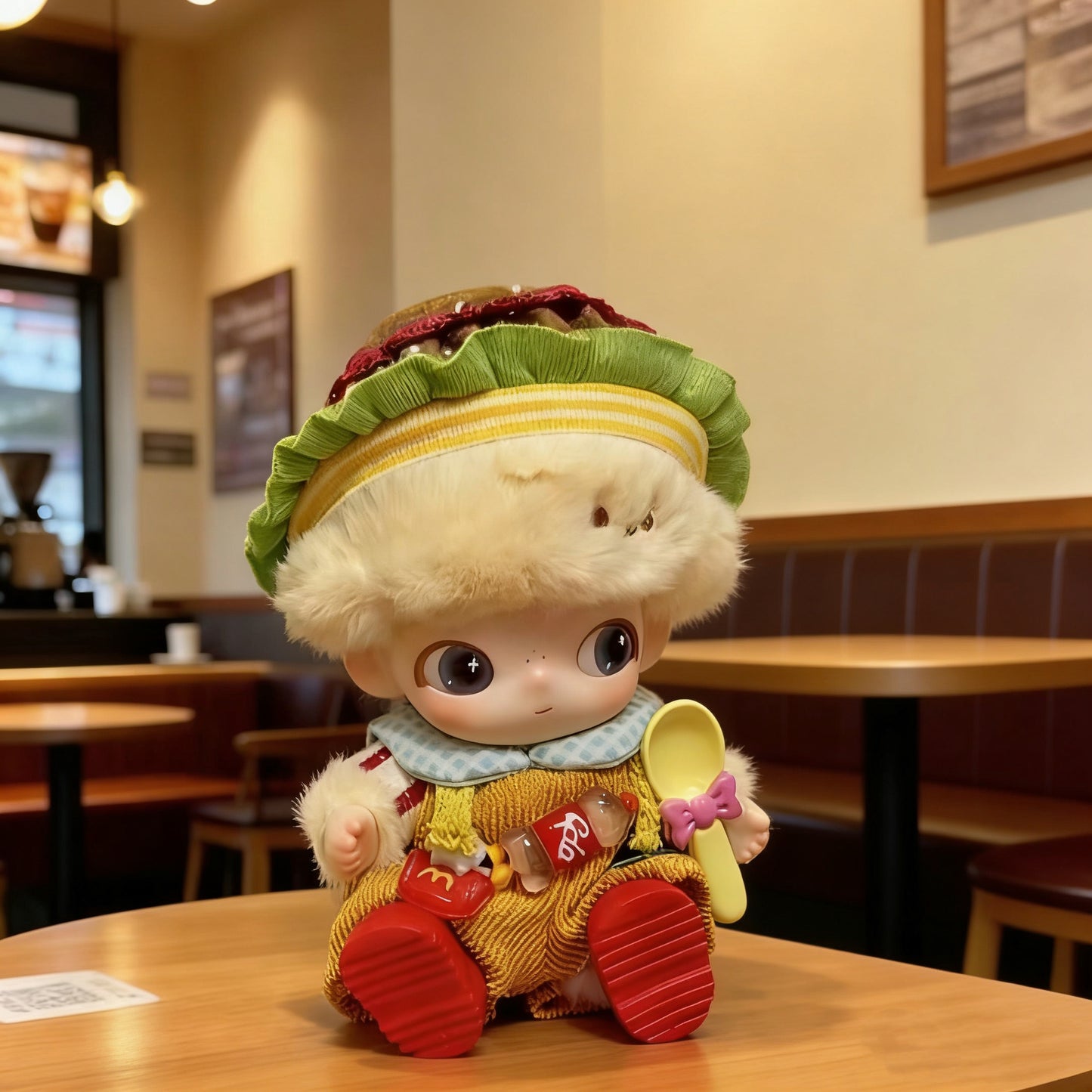 Let’s Eat Burger Doll Outfit DIMOO